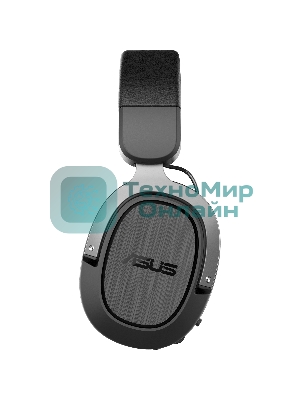 Гарнитура ASUS TUF Gaming H3 чёрный/серый, проводная, mini jack 3.5 мм, регулятор громкости, отключаемый микрофон