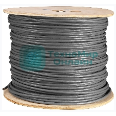 Кабель сетевой Buro FTP 4 пары cat5E solid 0.50мм Cu 305м серый