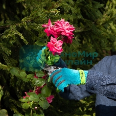 Перчатки садовые Luxe Palisad с удлиненной манжетой, размер 7