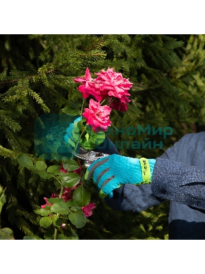 Перчатки садовые Luxe Palisad с удлиненной манжетой, размер 7