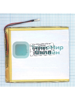 Аккумулятор Li-Pol (батарея) 3.5x92x105 мм 2pin 3.7V/4800mAh