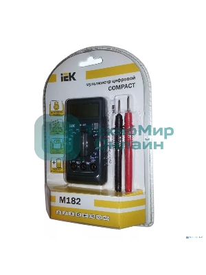 Мультиметр IEK Compact M182 цифровой