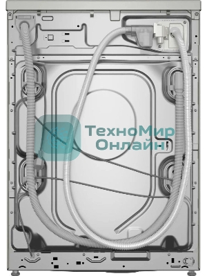 Стиральная машина Bosch Serie 8 WGb2440XME серебро, загрузка фронтальная 9 кг, 1400 об/мин., класс: А+++