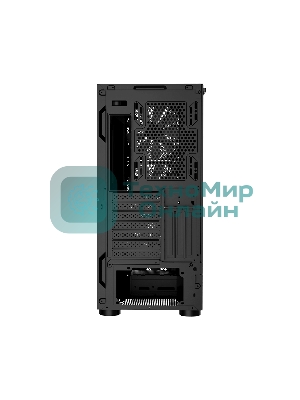 Корпус PCCooler ME200 MESH BK, Midi-Tower, чёрный, 3 x 120 мм