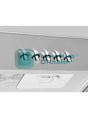 Вытяжка встраиваемая Monsher Angers 40 Acier серебристый, 40 см, 800 куб. м/ч, 45 дБ