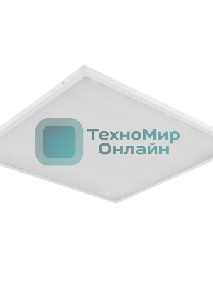 Светильник светодиодный ЭРА ДПО SPO-6 (4) 36Вт 4000К IP40 595х595 призма SPO-6-36-4K-P 4