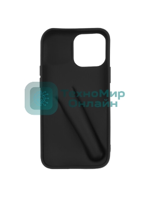 Чехол (клип-кейс) BoraSCO Silicone Case для Apple iPhone 13 Pro Max черный (матовый)