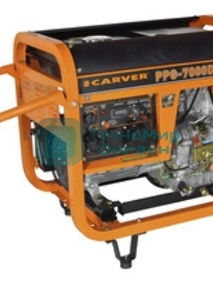 Генератор Carver PPG-7000DE, 6.3 кВт