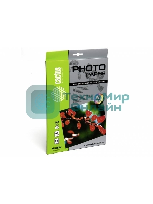 Фотобумага Cactus CS-GA420020 глянцевая А4 200 г/м2 20 листов
