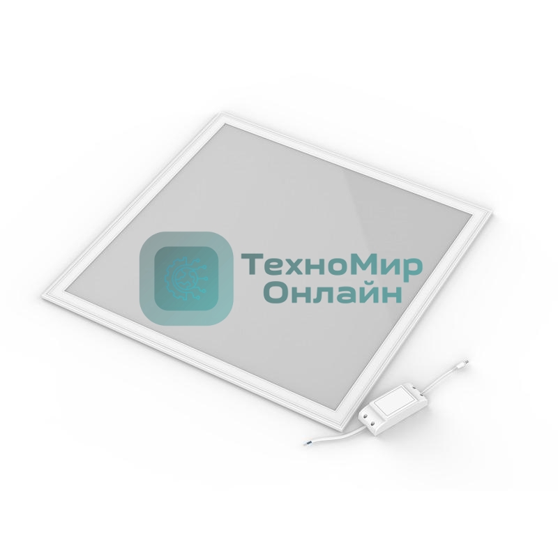 Светильник светодиодный 595х595х7.2 36Вт 2850лм 4000К IP40 панель ультратонкая с драйвером (аналог ЛВО) Gauss 145024236