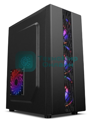 Компьютерный корпус Accord ACC-CL290B черный без БП ATX 2xUSB2.0 1xUSB3.0 audio