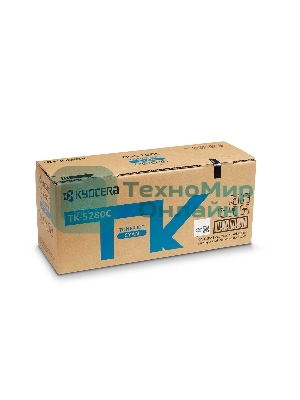 Картридж лазерный Kyocera TK-5280C (1T02TWCNL0) голубой черный для M6235cidn/M6635cidn/P6235cdn 11000 стр