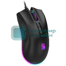 Мышь проводная A4Tech Bloody P90s черный, 8000 dpi, USB, кнопки - 8