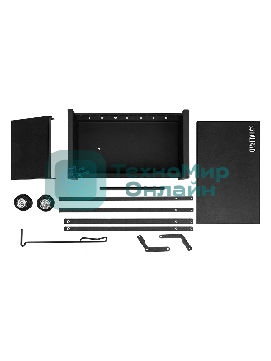 Мангал Palisad Camping сварной на колесах, 662х390х152/805 мм, сталь 2 мм, кочерга в комплекте