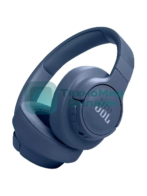 Беспроводные/проводные наушники JBL Tune 770NC синий, полноразмерные, Bluetooth + проводной, активное шумоподавление, до 70 ч