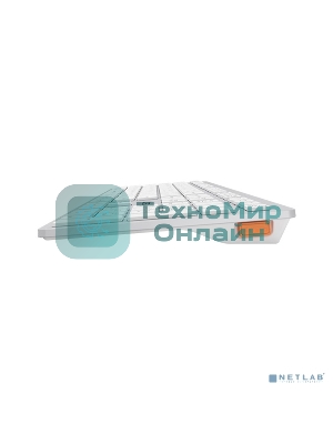 Клавиатура беспроводная A4Tech Fstyler FBX50C, USB, Bluetooth/Радиоканал, белый