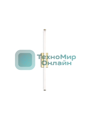 Настенный светодиодный светильник Ambrella light FL6114 GD золото 9W 3000K-6400K 410*45*80