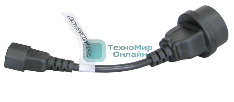 Кабель Powercom Cord SCUT IEC320 to Type-F (504291)