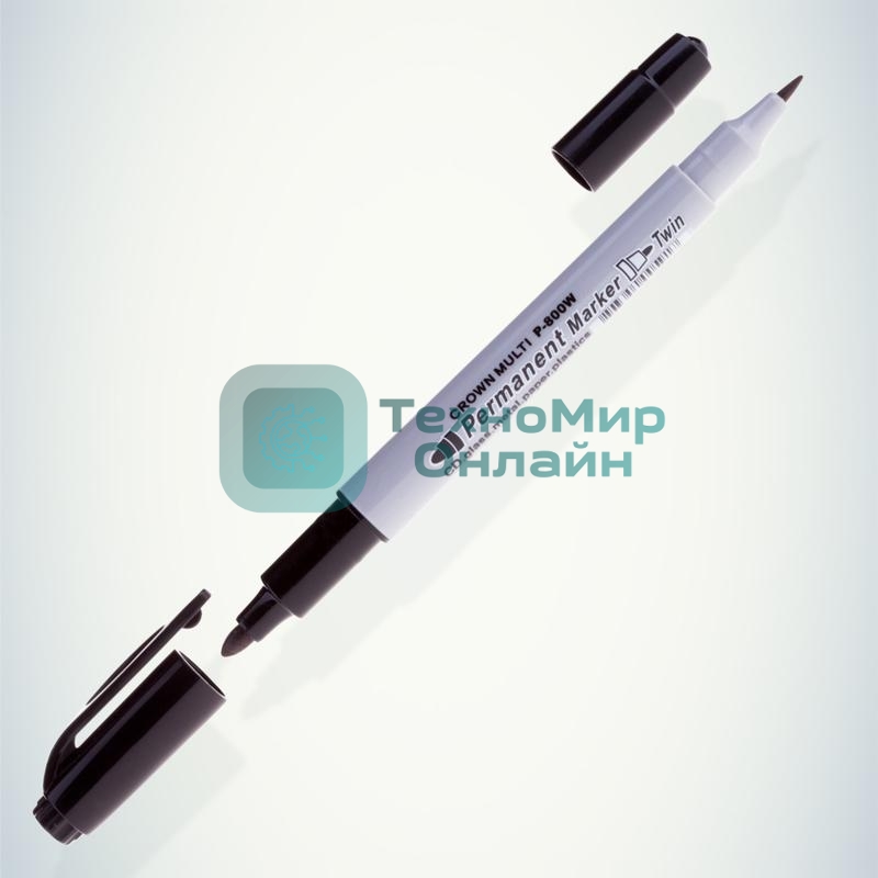 Маркер перманентный двухсторонний 
