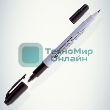 Маркер перманентный двухсторонний 