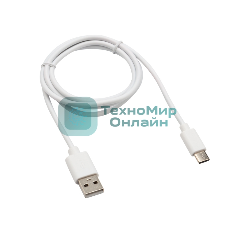 Кабель USB-Type-C Rexant 2A/PVC/белый/1м