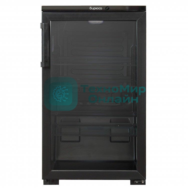 Холодильная витрина Бирюса Б-L102 черный однокамерный 115 л