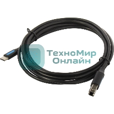 Кабель Vention USB 2.0 Type C M/BM - 2 м