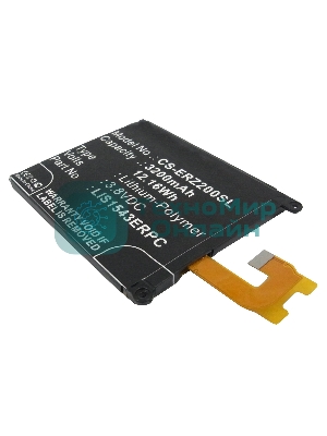 Аккумулятор CameronSino CS-ERZ200SL LIS1543ERPC для Sony Xperia Z2 D6503 3.8V, 3200mAh, 12.16Wh
