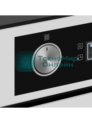 Шкаф духовой электрический Maunfeld AEOH60102W, 60л, дверца с 3 стеклами, белый