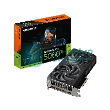 Видеокарта Gigabyte GeForce RTX 5060Ti Windforce, NVIDIA RTX 5060 Ti, 16G GDDR7, 128 бит, PCI-e 5.0, 1xHDMI, 3xDP, 2572 МГц