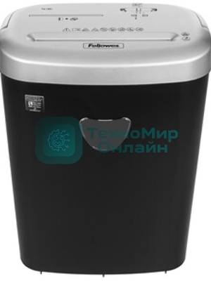 Шредер Fellowes PowerShred 53С, FS-46531, черный/серый