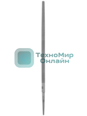 Напильник Сибртех, 200 мм, №2, круглый, сталь У13А