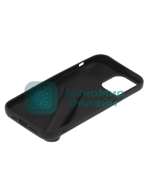 Чехол (клип-кейс) BoraSCO Silicone Case для Apple iPhone 13 Pro Max черный (матовый)