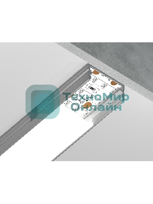 Алюминиевый профиль Ambrella light GP2001AL серебро 2000*20.5*10