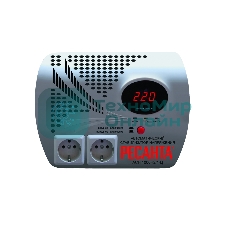 Стабилизаторы напряжения Ресанта АСН-1 000 Н2/1-Ц 63/6/13 Стабилизатор 2 роз, 220В±8%, Габариты 260х200х110, Вес 3,7кг