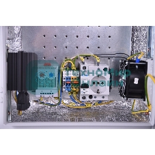 Шкаф ЭКОНОМ уличный всепогодный настенный укомплектованный (В600 Ш600 Г300), комплектация T1-IP54