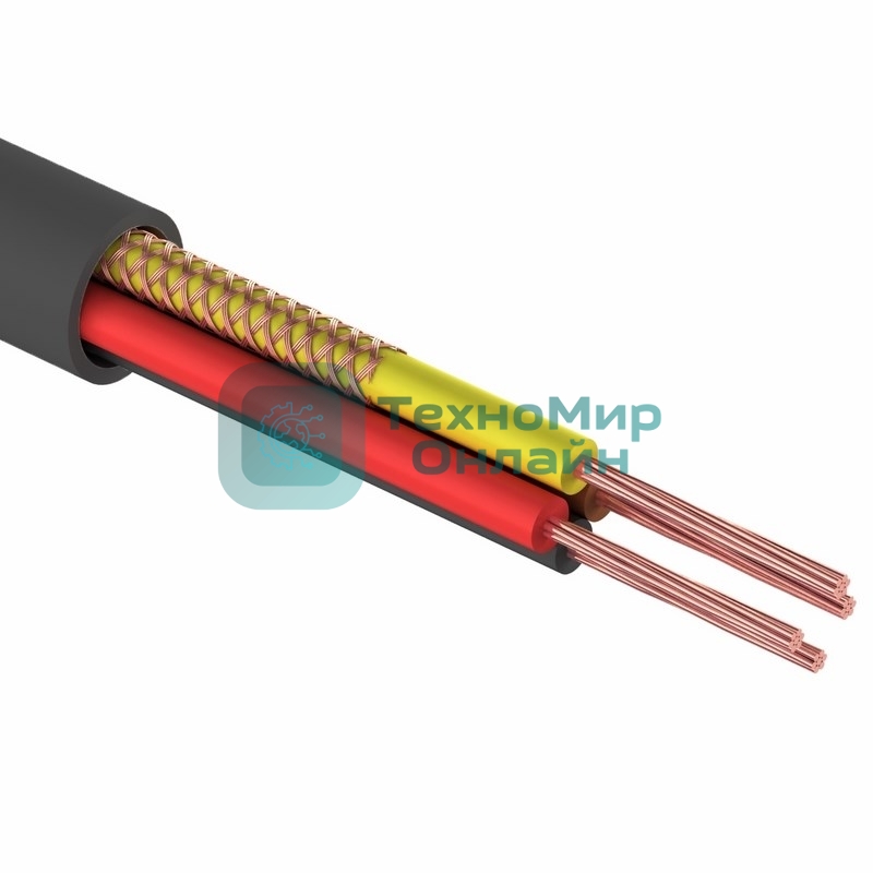 Кабель Rexant ШВЭП (ШСМ) 4x0,12 кв.мм (200 м) черный