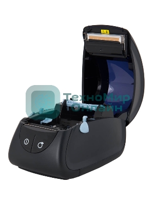 Принтер наклеек Mertech MPRINT LP80 EVA прямая термопечать, 203 dpi, 100 мм/сек, RS-232, USB, черный