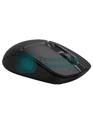 Мышь беспроводная A4Tech Fstyler FB12 черный, 1200 dpi, радиоканал, Bluetooth, USB, кнопки - 3