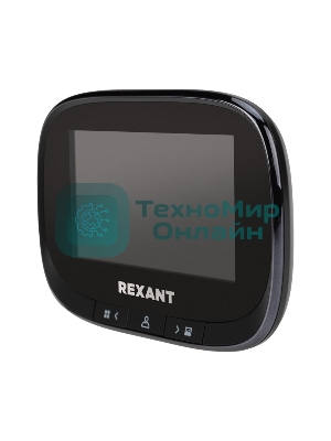 Видеоглазок дверной Rexant (DV-115) с цветным LCD-дисплеем 4.3