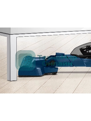 Пылесос вертикальный Bosch BCHF 2MX20 синий, питание от аккумулятора, 150 Вт, уборка сухая, пылесборник 0.4 л