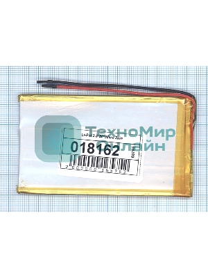 Аккумулятор Li-Pol (батарея) 3.8*50*90мм 2pin 3.7V/1600mAh