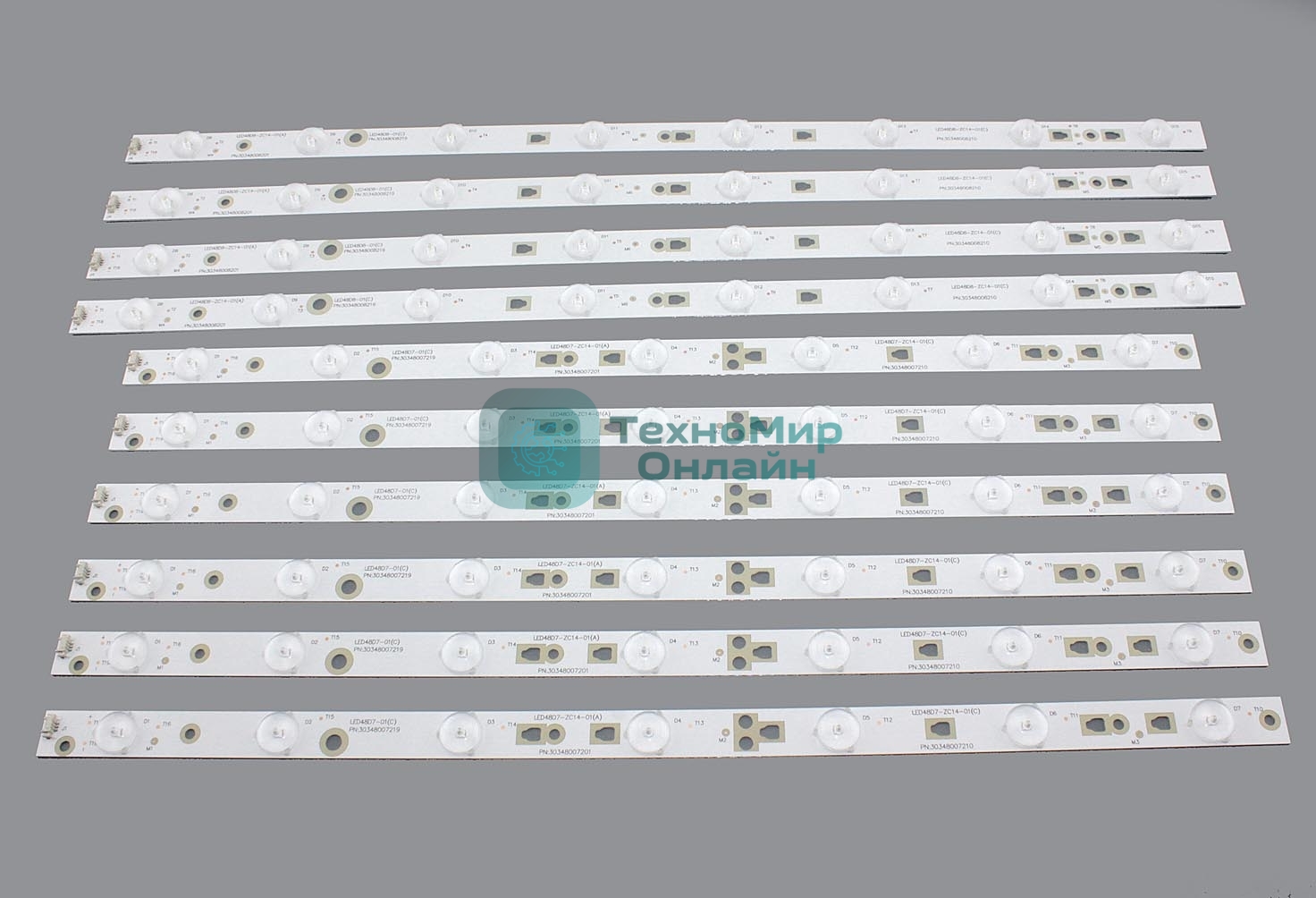 Светодиодная подсветка LED48D8-01 LED48D7-01 (комплект 10шт)