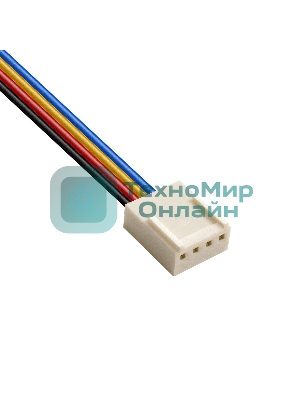 Вентилятор для корпуса ExeGate EX08025S4P-PWM черный, 80 мм, 2300 об/мин, 23 дБ, 4 pin