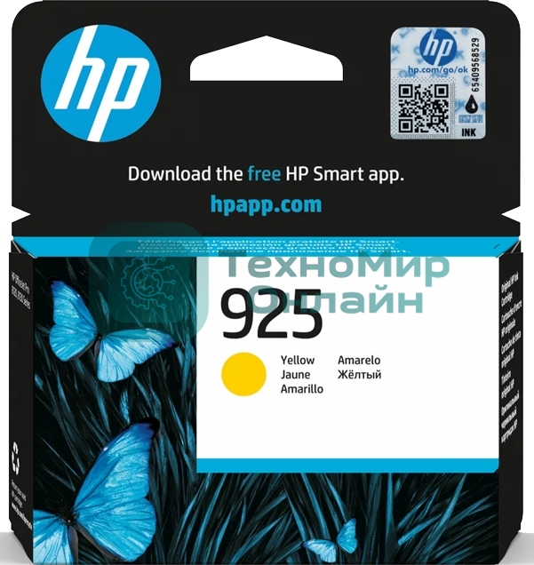Картридж HP G25 EvoMore Yellow (for HP OfficeJet Pro 8123)