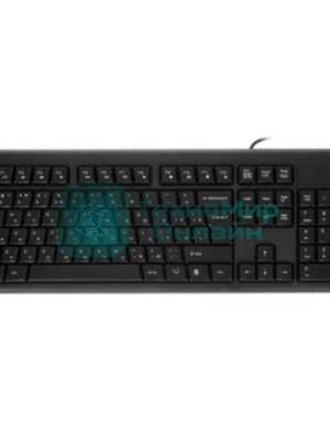 Комплект клавиатура+мышь A4Tech KRS-8372 проводной, USB, 1200 DPI, чёрный
