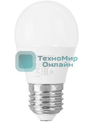 Лампа светодиодная LED Value LVCLP60 7SW/840 шар матовая E27 230В 10х1 RU OSRAM 4058075579835
