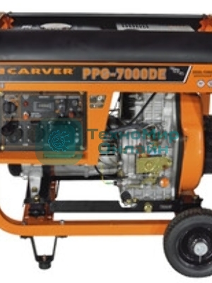 Генератор Carver PPG-7000DE, 6.3 кВт