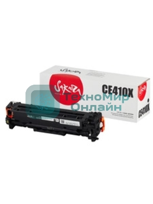 Картридж лазерный Sakura CE410X для HPLaserJet Pro 300/400 color M351/M375nw/M451dn/M451nw/M451dw/M475dw/M475d, черный, 4000 к.