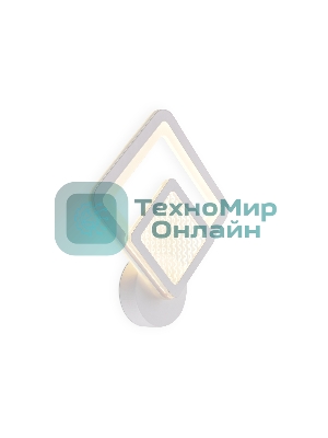 Настенный светодиодный светильник FA4284 WH белый 14W 260*300*60